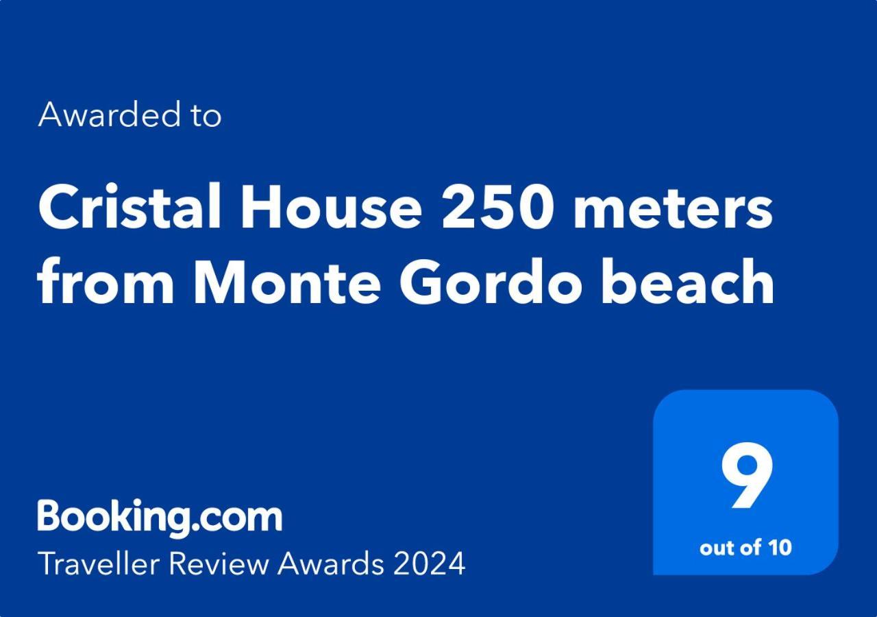Cristal House 250 Meters From Monte Gordo Beach Dış mekan fotoğraf